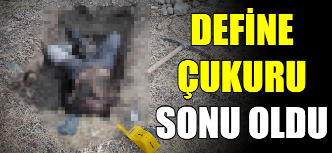 Define çukurunda can verdi!