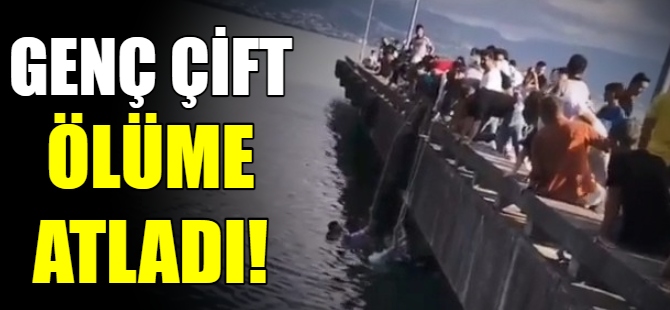 Genç çift, ölüme atladı!