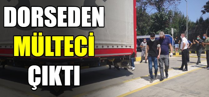 Dorseden mülteci çıktı