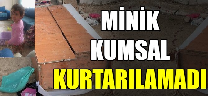 Üzerine dolap düşen çocuk kurtarılamadı