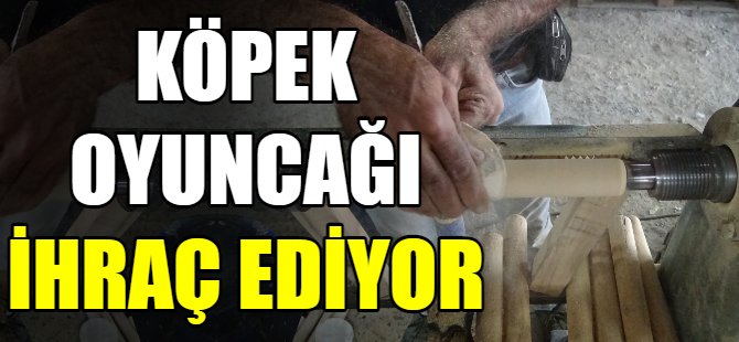 Bursa'dan İngiltere’ye köpek oyuncağı