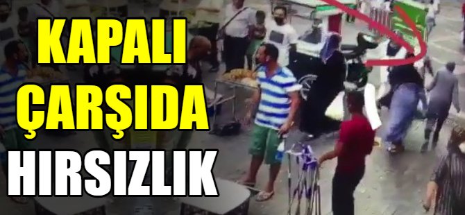 Kapalıçarşı'da hırsızlık