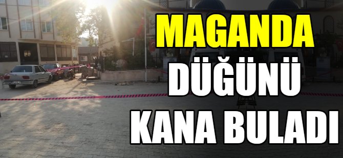 Maganda düğünü kana buladı