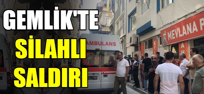 Bursa'da silahlı saldırı