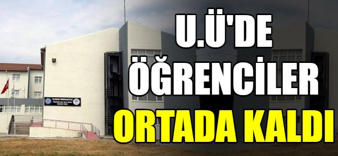 Bursa'da öğrenciler ortada kaldı