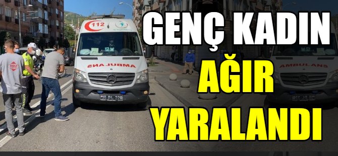 Altıparmak'ta kaza