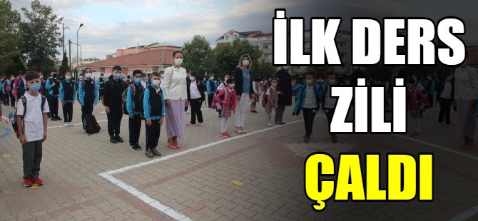 İlk ders zili çaldı