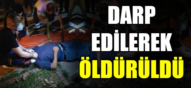 Dövülerek öldürüldü