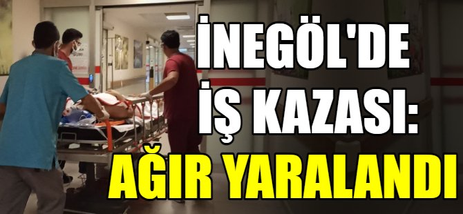 Çatıdan düşen işçi ağır yaralandı