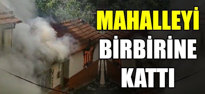 Mahalleyi birbirine kattı