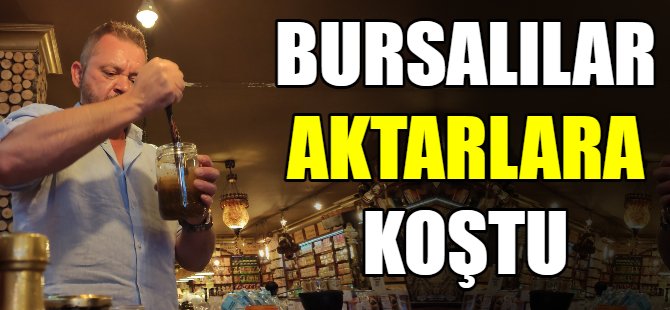 Bursalılar aktarla koştu