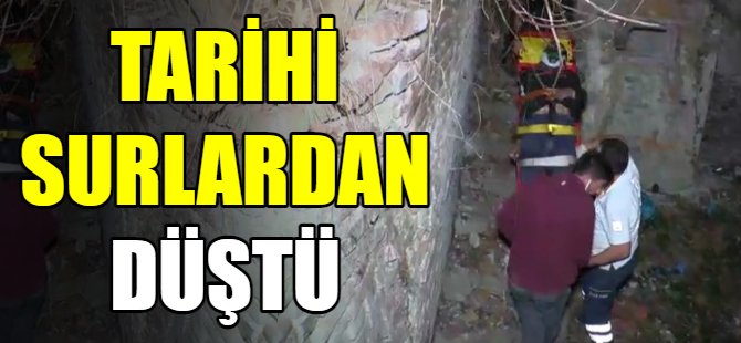 Tarihi surlardan düştü