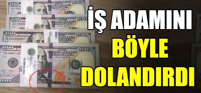 'Geçersiz' dolarla dolandırıldı