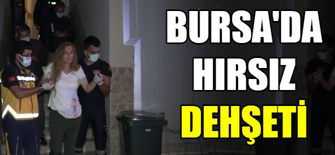 Kocasını beklerken bıçaklandı