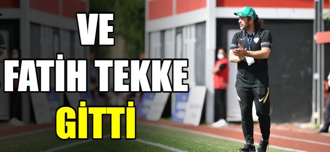 Fatih Tekke gitti!