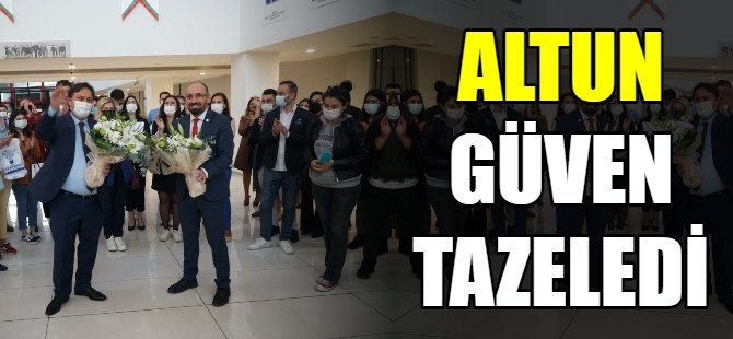Altun güven tazeledi