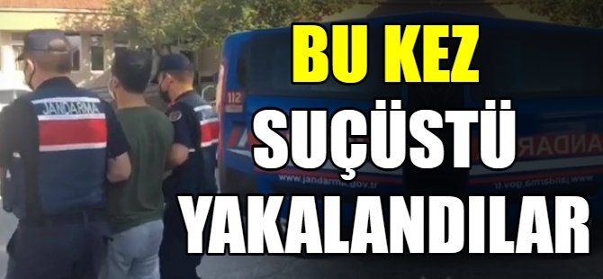 Kablo hırsızları suçüstü yakalandı