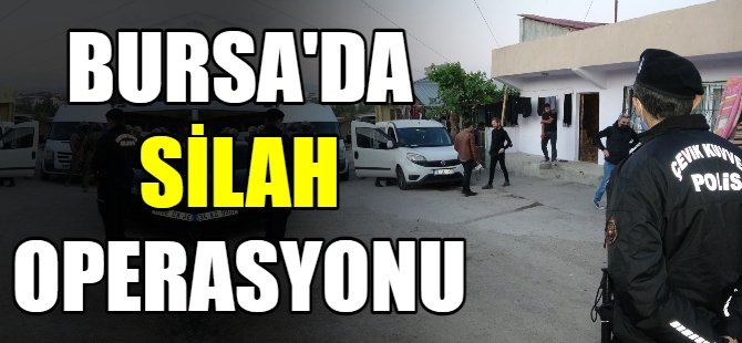 Silah kaçakçılarına darbe