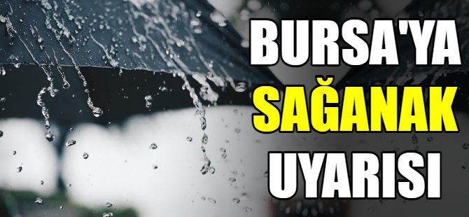 Meteoroloji'den sağanak uyarısı