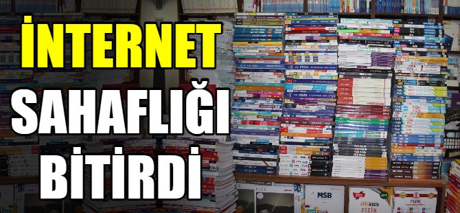 İnternet sahaflığı bitirdi