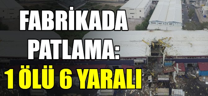 Bursa'da patlama!