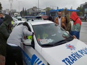Bursa'da çalıntı araçla kaza