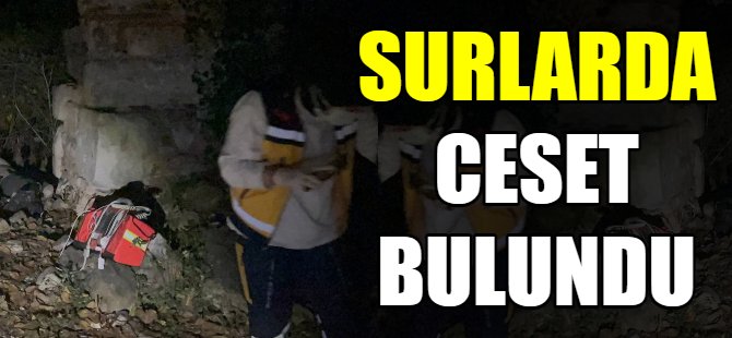 Surlarda ceset bulundu