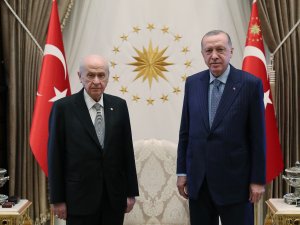 Erdoğan-Bahçeli görüşmesi