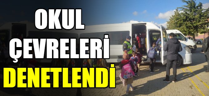 Jandarma'dan okul çevrelerinde denetim