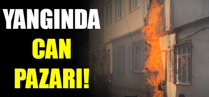 Bursa'da yangında can pazarı