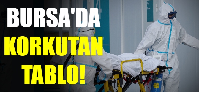Bursa'da korkutan tablo!
