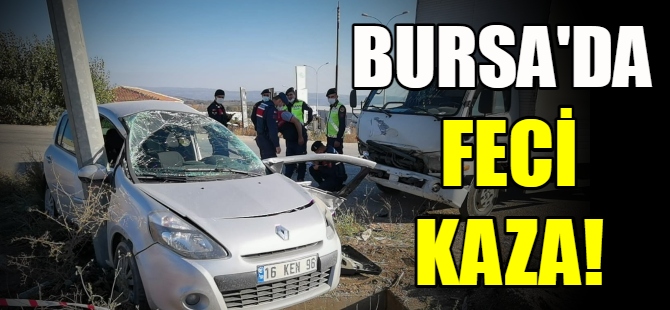 Bursa'da kaza:3 yaralı
