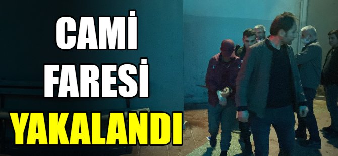 Bursa'da cami hırsızı yakalandı