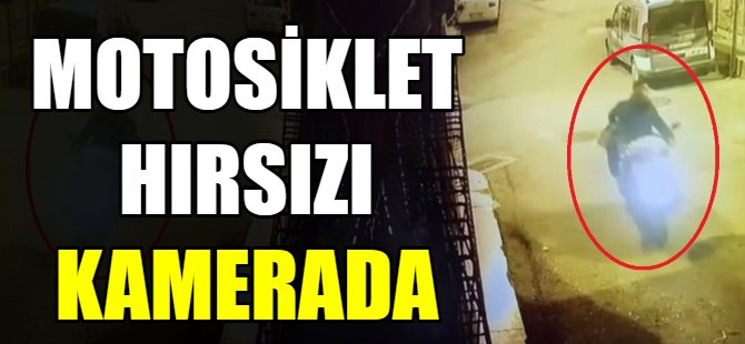 Bursa'da motosiklet hırsızlığı