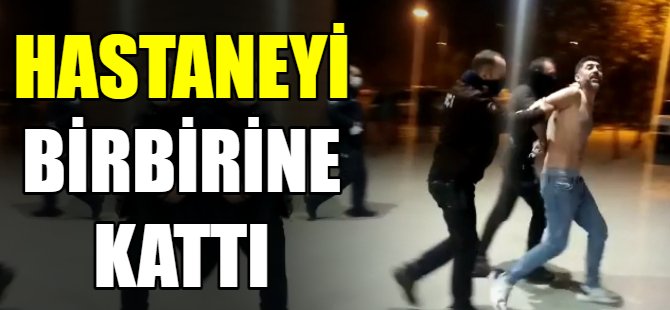 Polise saldıran şahıs gözaltına alındı
