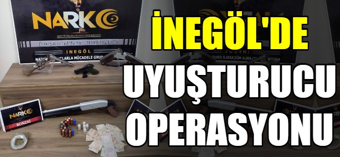Bursa'da uyuşturucu operasyonu