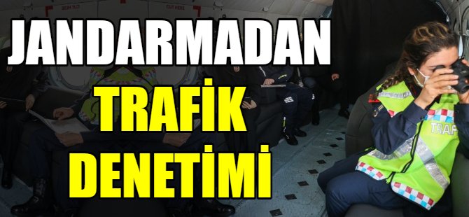 Jandarmada trafik denetimi