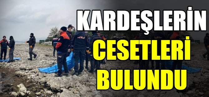 Kayıp kardeşlerin cesetleri bulundu