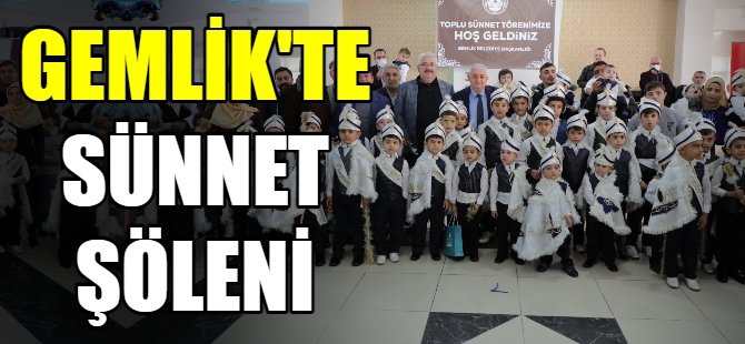 Gemlik'te toplu sünnet şöleni