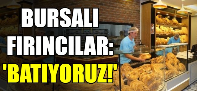Fırıncılar: Üreterek batıyoruz