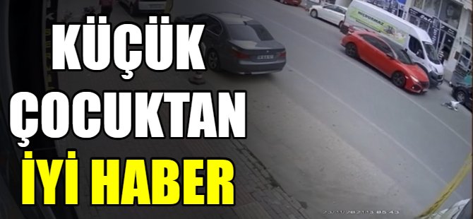 Küçük çocuktan sevindiren haber