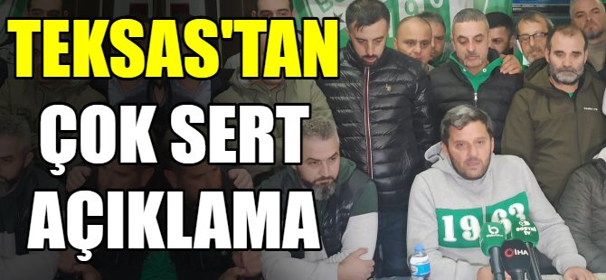Teksas'tan çok sert açıklama