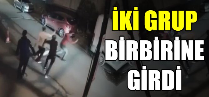 Bursa'da tekme ve yumruklu kavga