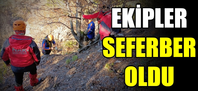 Ekipler seferber oldu