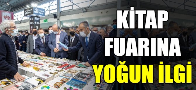 Kitap Fuarına ziyaretçi akını