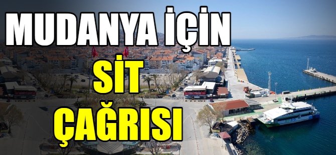Mudanya Körfezi’nde ‘Mavi Sit’ çağrısı