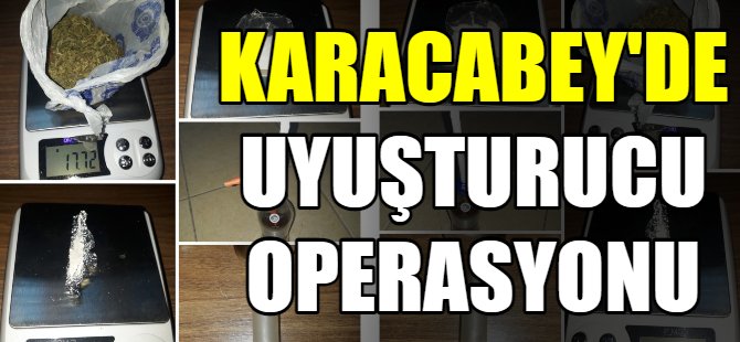 Bursa'da uyuşturucu operasyonu