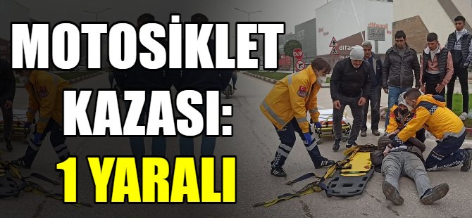 Bursa'da motosiklet kazası