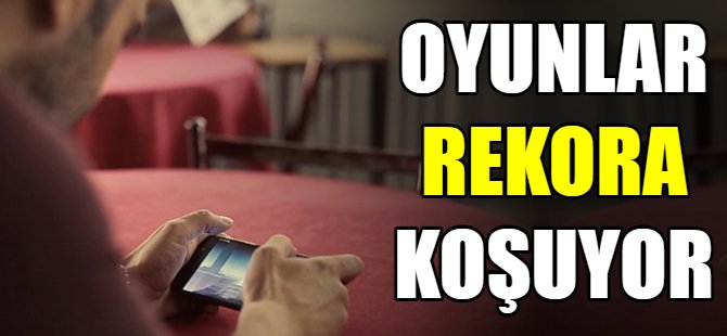 Mobil oyunlara ilgi arttı!