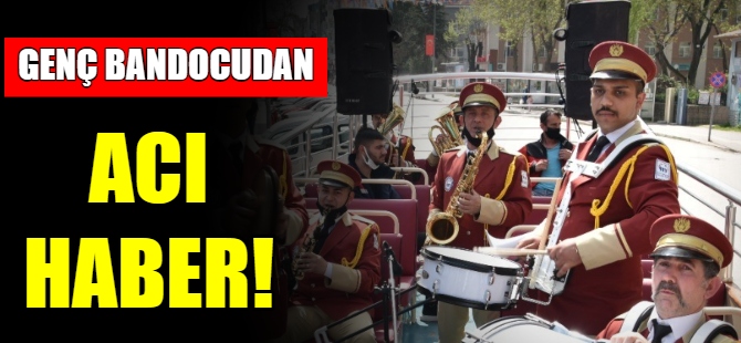 Genç bandocu hayata tutunamadı